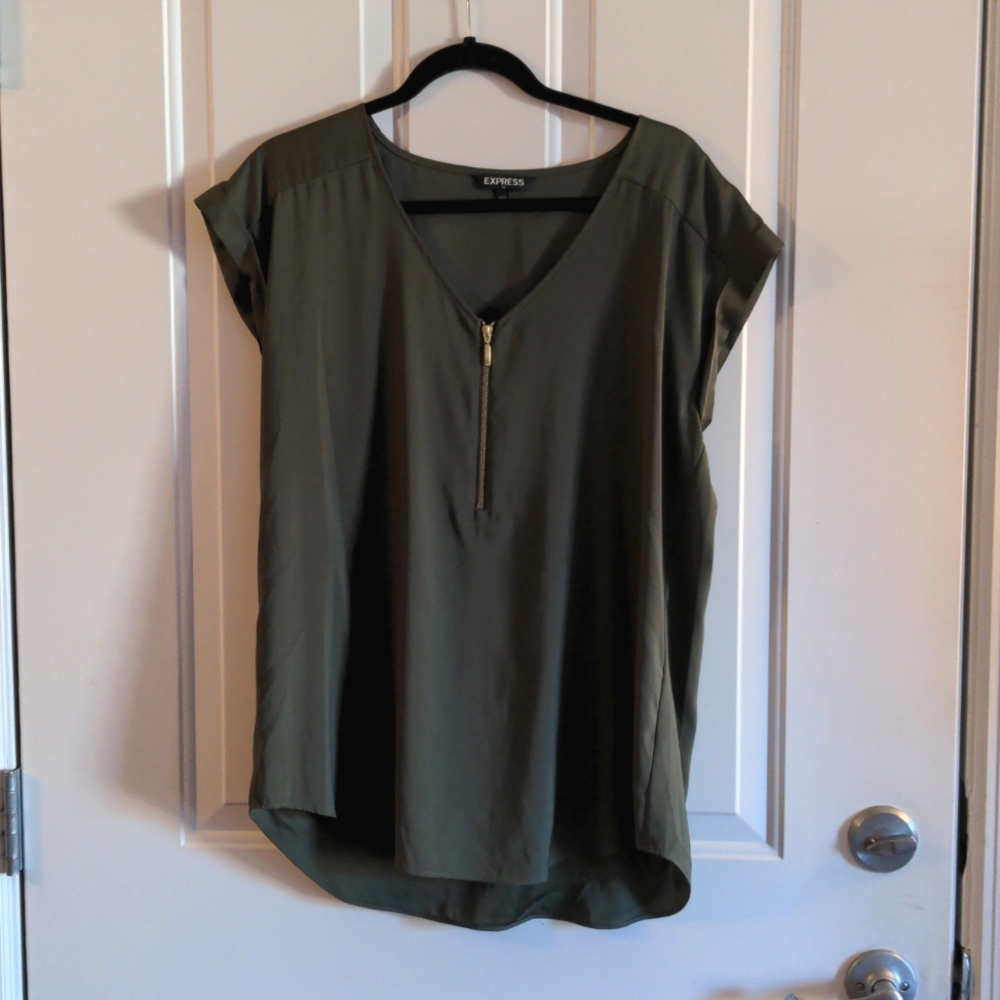 Express V-Neck Blouse
